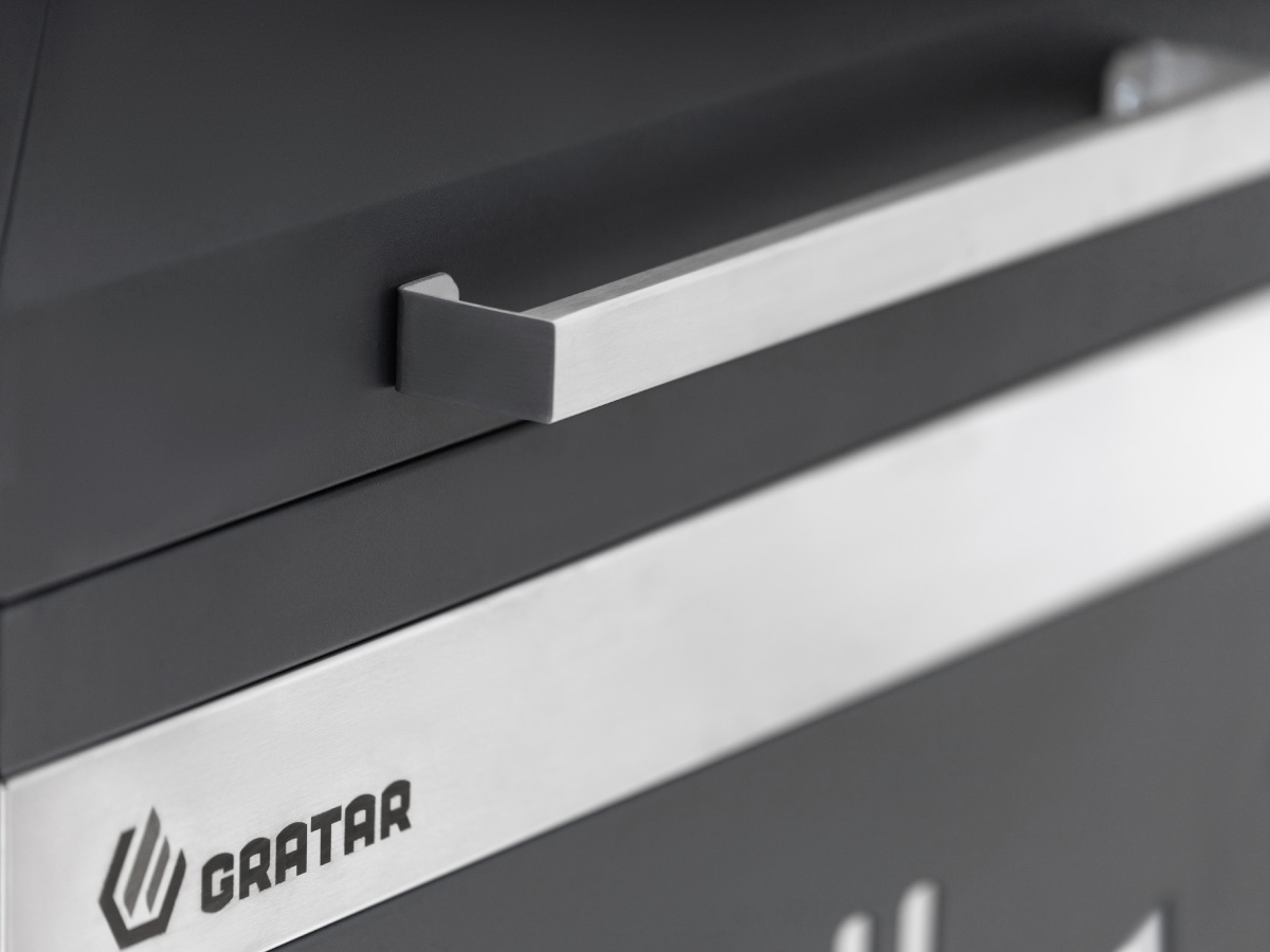 Угольный гриль Master GM720 - ручка крышки